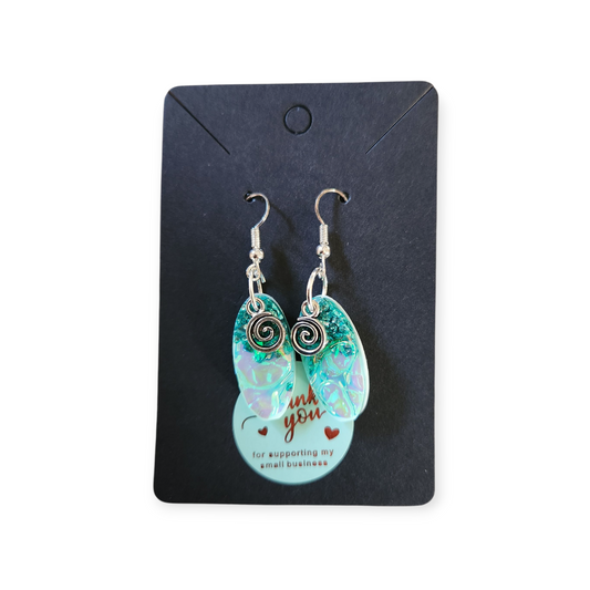 Earrings - small oval