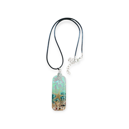 Necklace - medium rectangle